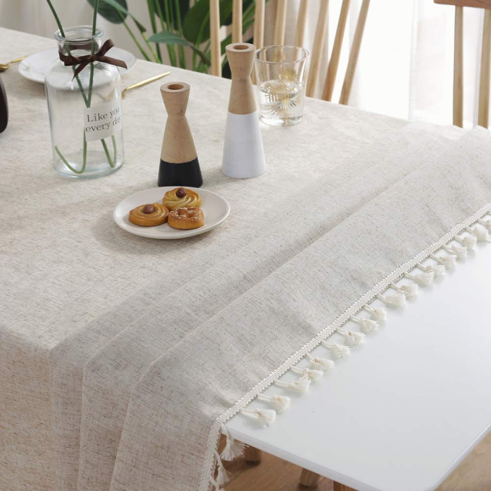 Tablecloth Cotton Linen Tablecloth Suitable for Home