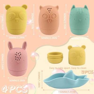 Jouets de bain Jouets d'eau pour bébés Animaux de bain Jouets de baignoire
