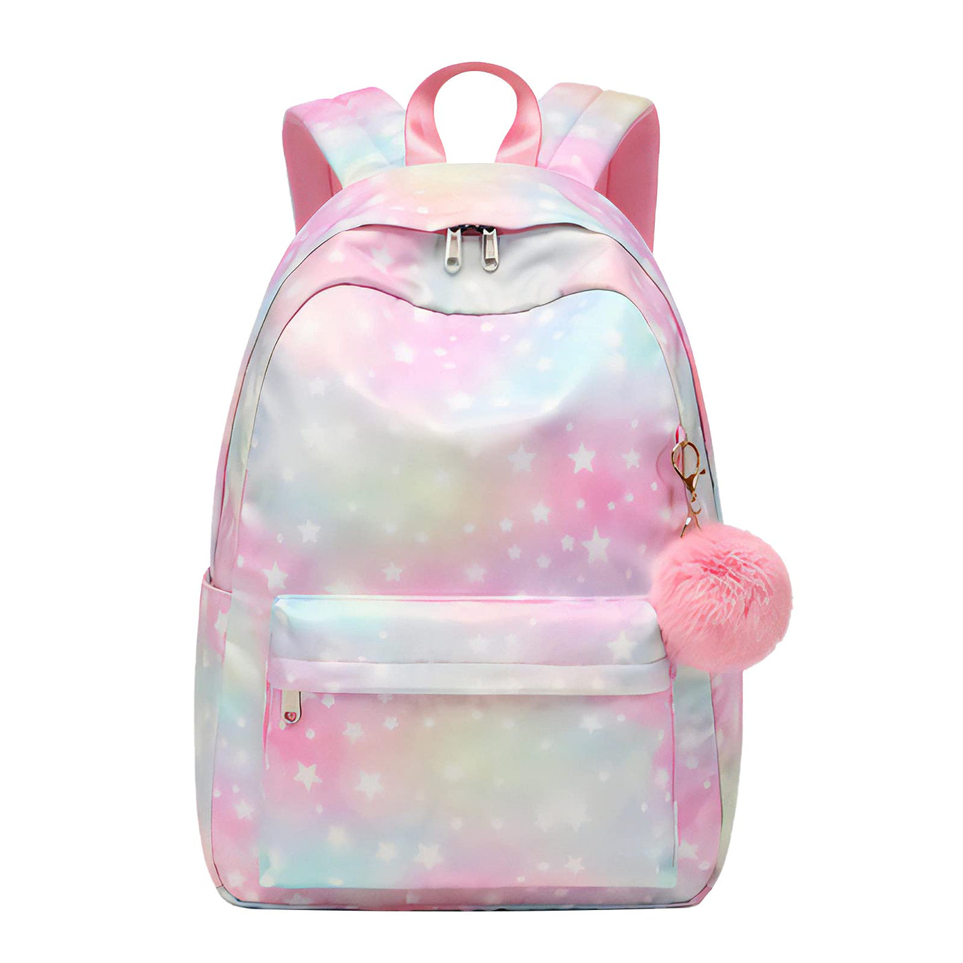 Kids School Backpack, Cute School Bags with Pretty Pendant