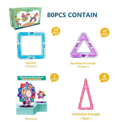 Mini-blocs de construction magnétiques,Blocs de construction magnétiques
