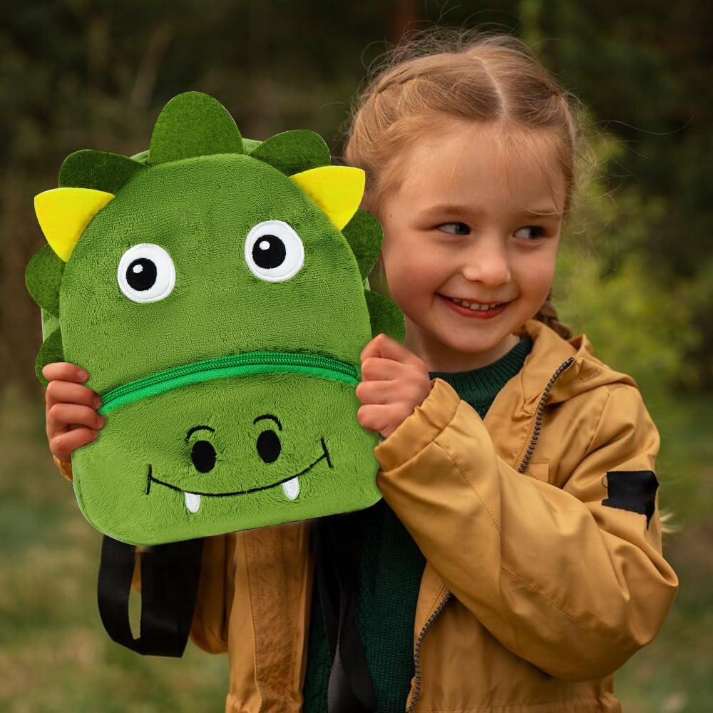 Sac à dos, cartable, Sac en peluche pour Enfants de dessin animé, Mini sac à dos Animal, Dinosaure