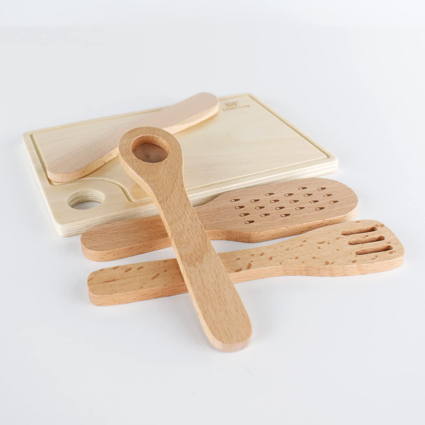 Wooden cooking set Pots and pans set Children's cooking utensils role play