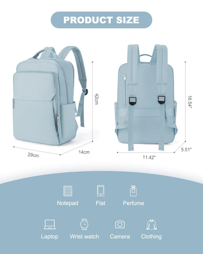 Laptop Backpack Business Elegant Waterproof Large Backpack with Laptop Compartment School Backpack