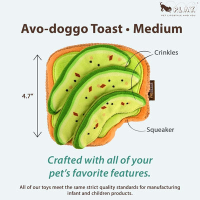 Style de vie des animaux et Vous Aboyez Collection Brunch AVO-Toast doggo