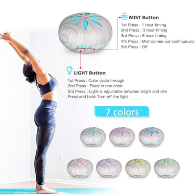 Aroma Diffuser Humidifier with Timer