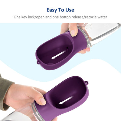 Leak-proof drinking bowl for dogs - Practical for walks, hiking & travel