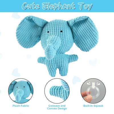 Ensemble de jouets pour Chiens, Jouet pour Chien Petits Chiens, Peluche avec Couineur, Jouet à mâcher Grinçant pour Petits Chiens Moyens, Peluche