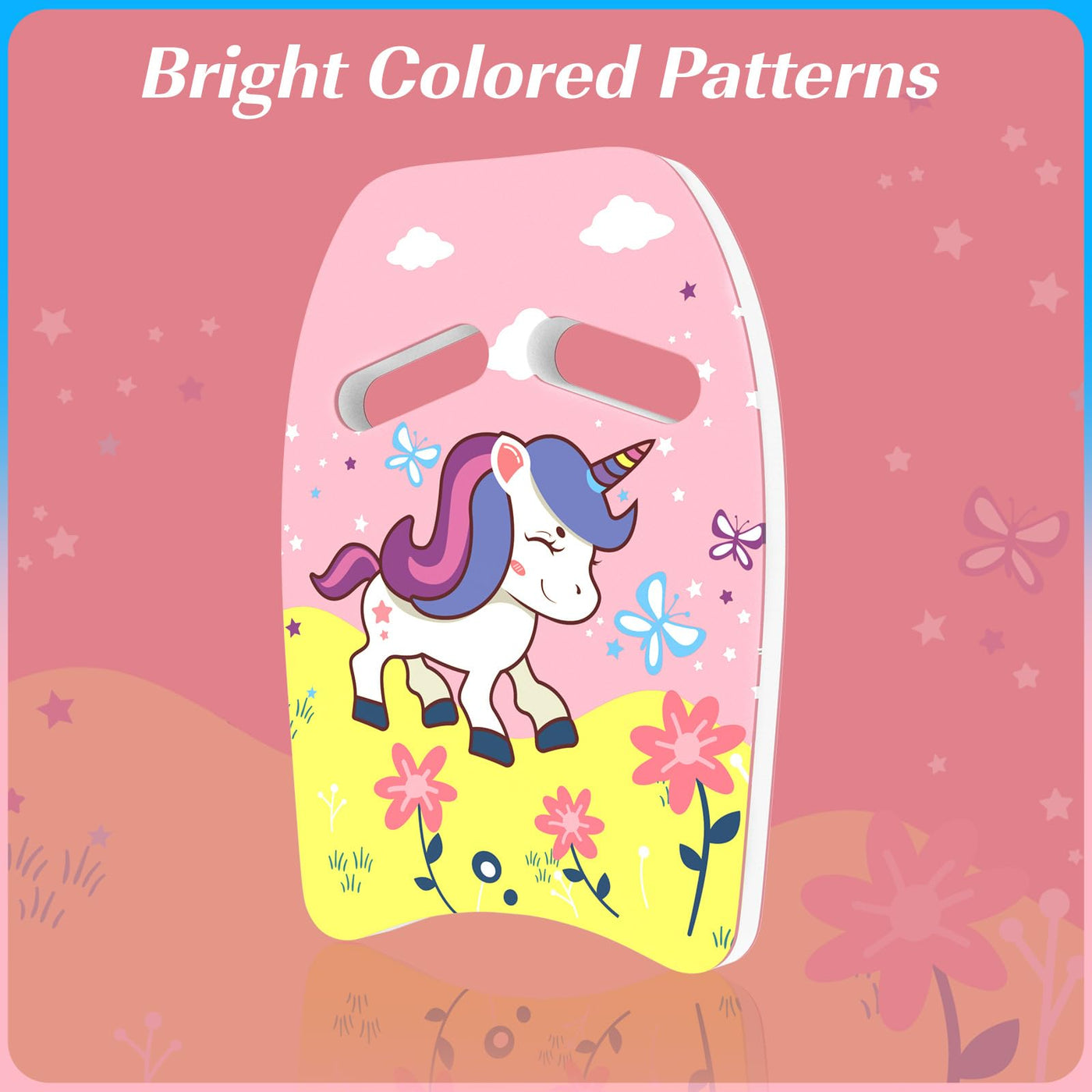 Swimming board for children adults with handles