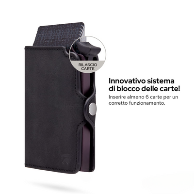 1 Porte-cartes protégé avec protection RFID