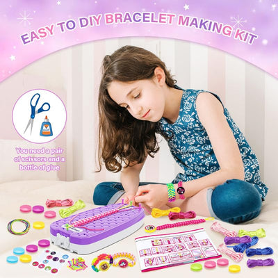 Friendship bracelet making kit,Arts & Crafts,DIY bracelet making kit,Toy gift