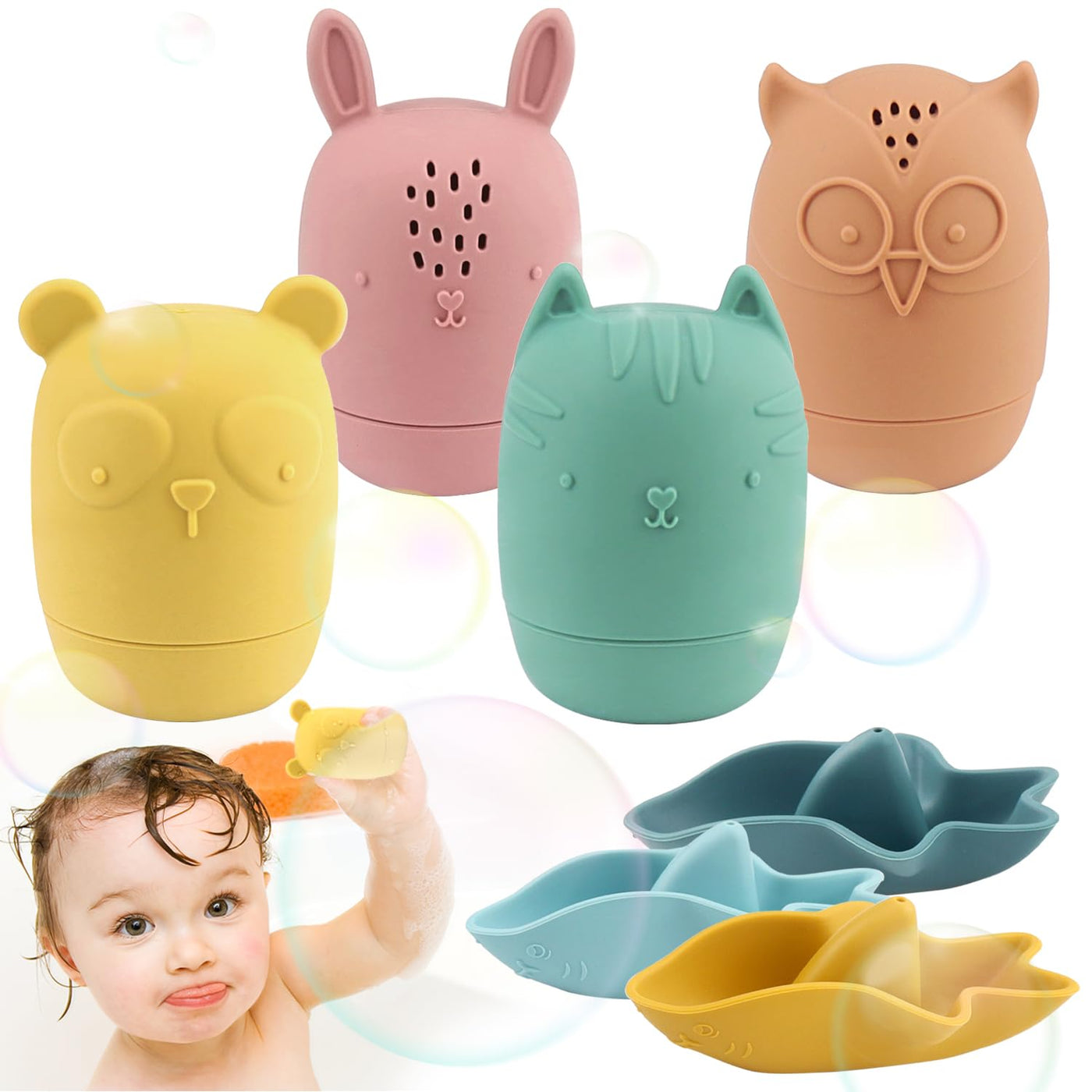 Jouets de bain Jouets d'eau pour bébés Animaux de bain Jouets de baignoire