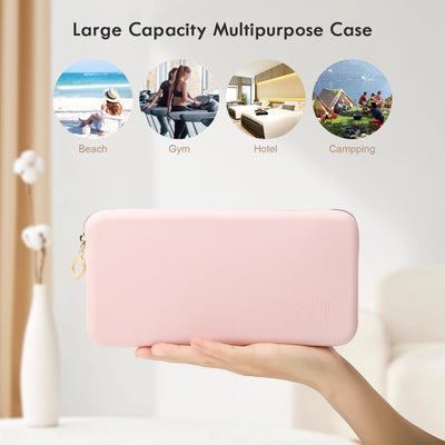 Organisateur de pinceaux de maquillage pour le voyage