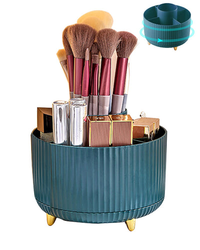 Cosmetic Makeup Organizer, 360°Rotatable Brush Organizer