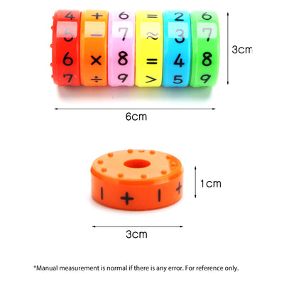 Rechnerrolle 2 Stück, Geschenke für den Schulanfang für Grundschulkinder,Pädagogisches Mathe-Spielzeug-Set für Grundschulkinder