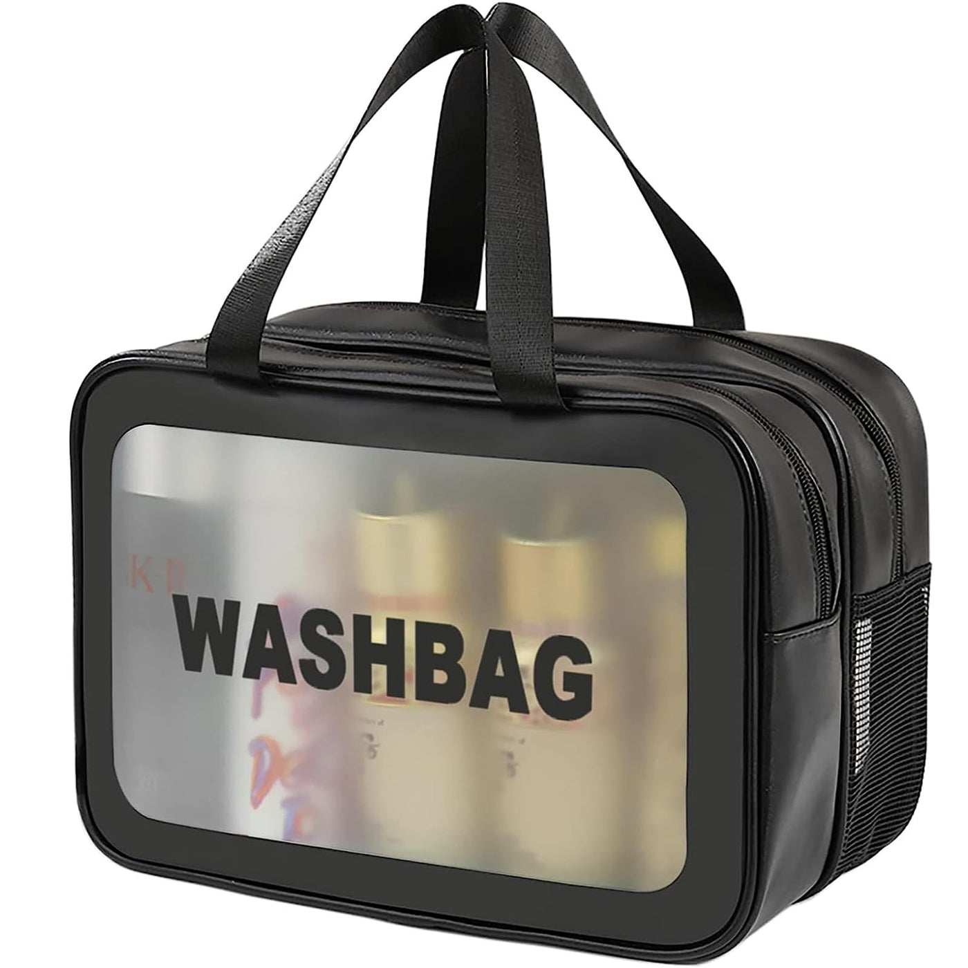 Trousse à cosmétiques, trousse de toilette pour homme，dry and wet separation, portable waterproof toilettry bag