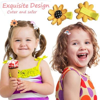 28 pinces à cheveux mignonnes, accessoires de coiffure à la mode, pinces à cheveux en métal antidérapantes