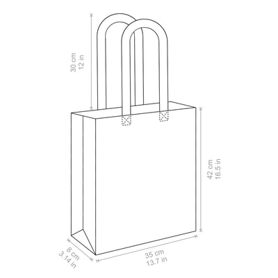 Stofftasche - Bedruckte Baumwolltasche - Tragetasche - Jutebeutel