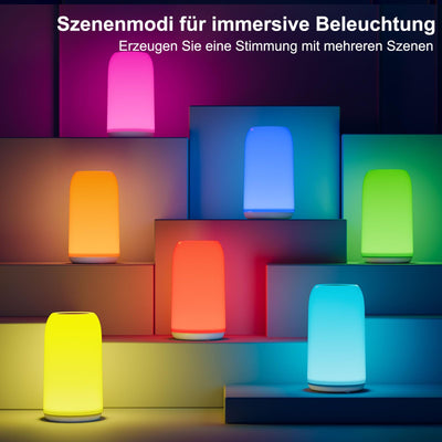 LED Bedside Lamp Touch Dimmable