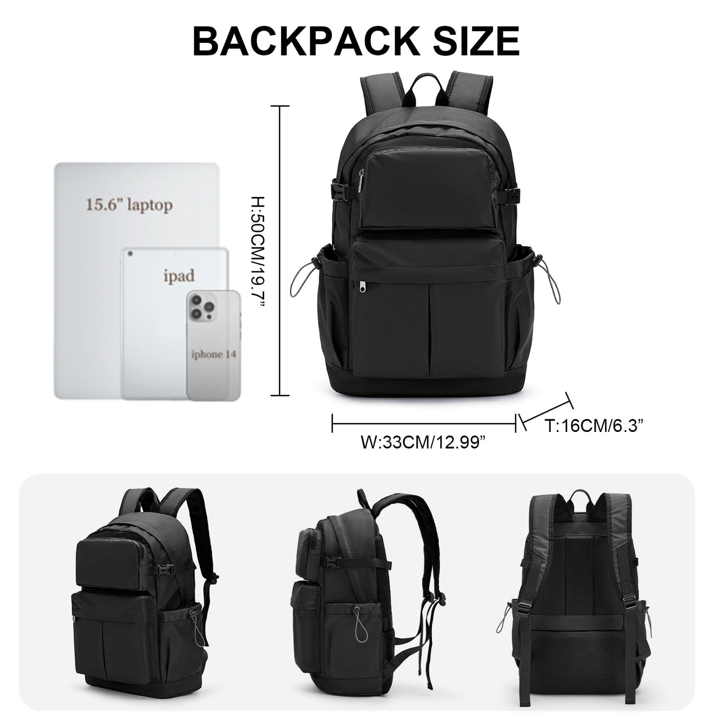  Rucksack Schulmädchen,Casual Travel Daypack,Laptop-Rucksack im Teenageralter,Rucksack Wasserdicht