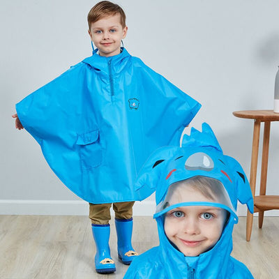 Rain cape 100% rainproof rain poncho raincoat