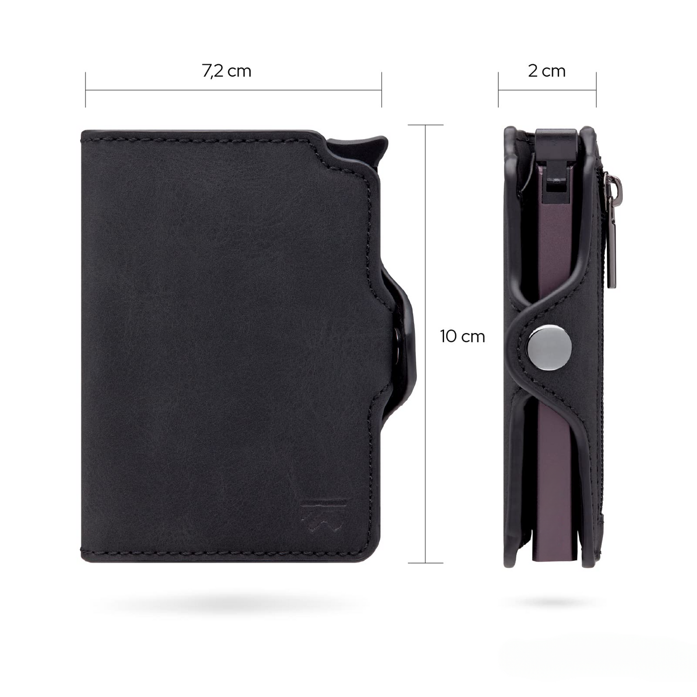 1 Porte-cartes protégé avec protection RFID