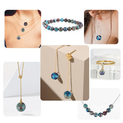 Bracelets made of natural stone beads with your own hands