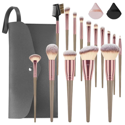 Brush Set Makeup, 15 Piece Professional Brush Set