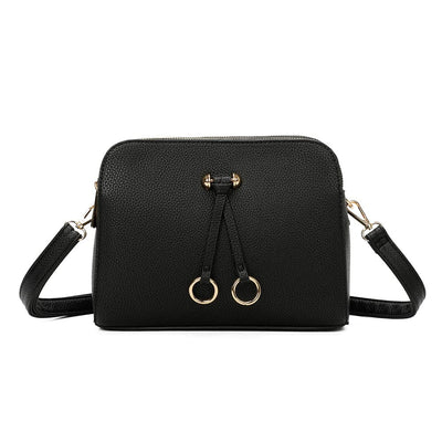 Sac à Bandoulière Solide en Cuir PU