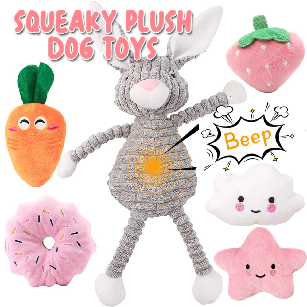 10Pcs jouets pour petits chiens, ensemble de jouets en peluche pour chiens, grinçants