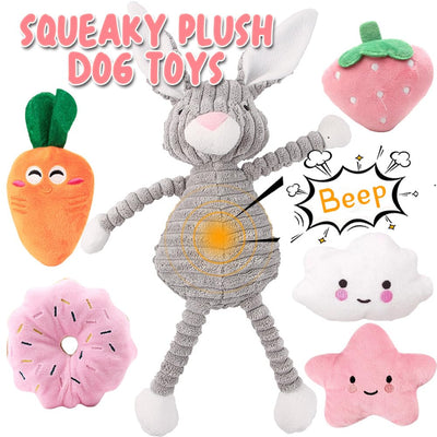 10Pcs jouets pour petits chiens, ensemble de jouets en peluche pour chiens, grinçants