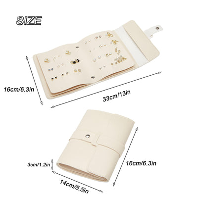 Rangement de boucles d'oreilles Pochette pour boucles d'oreilles Petits sacs de rangement de livres