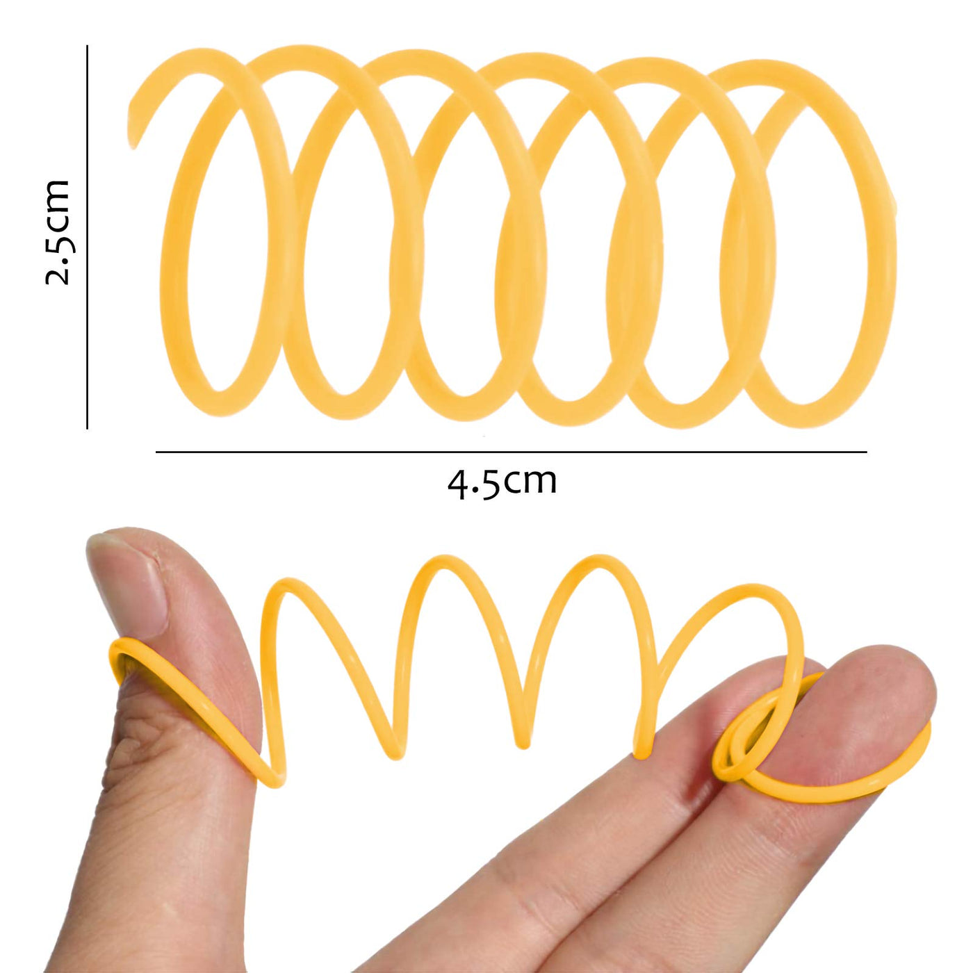 Jouet pour chat 20 pièces, plumes spirales en plastique colorées et créatives