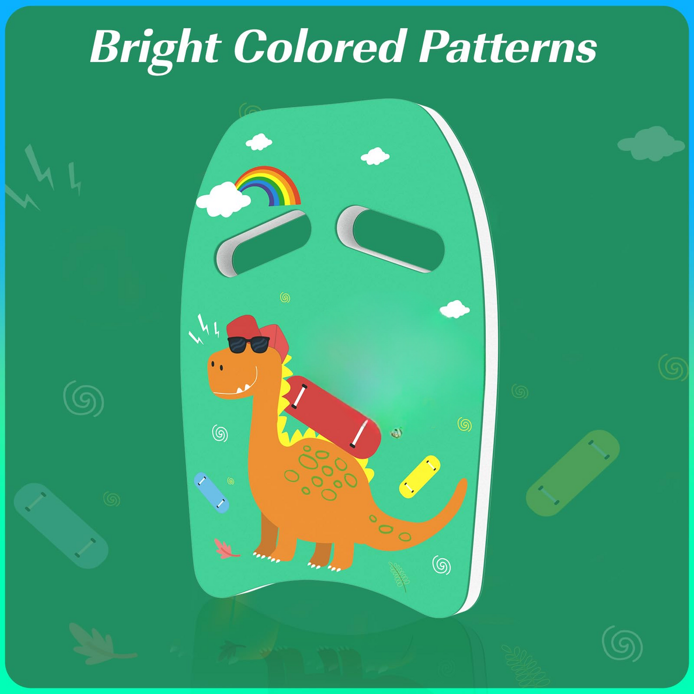 Swimming board for children adults with handles