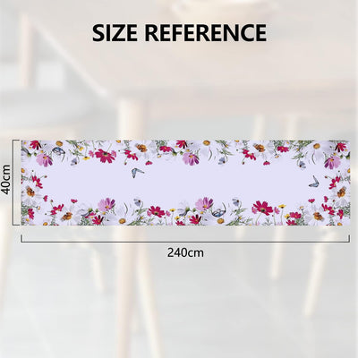 Chemin de table en lin Chemin de table lavable