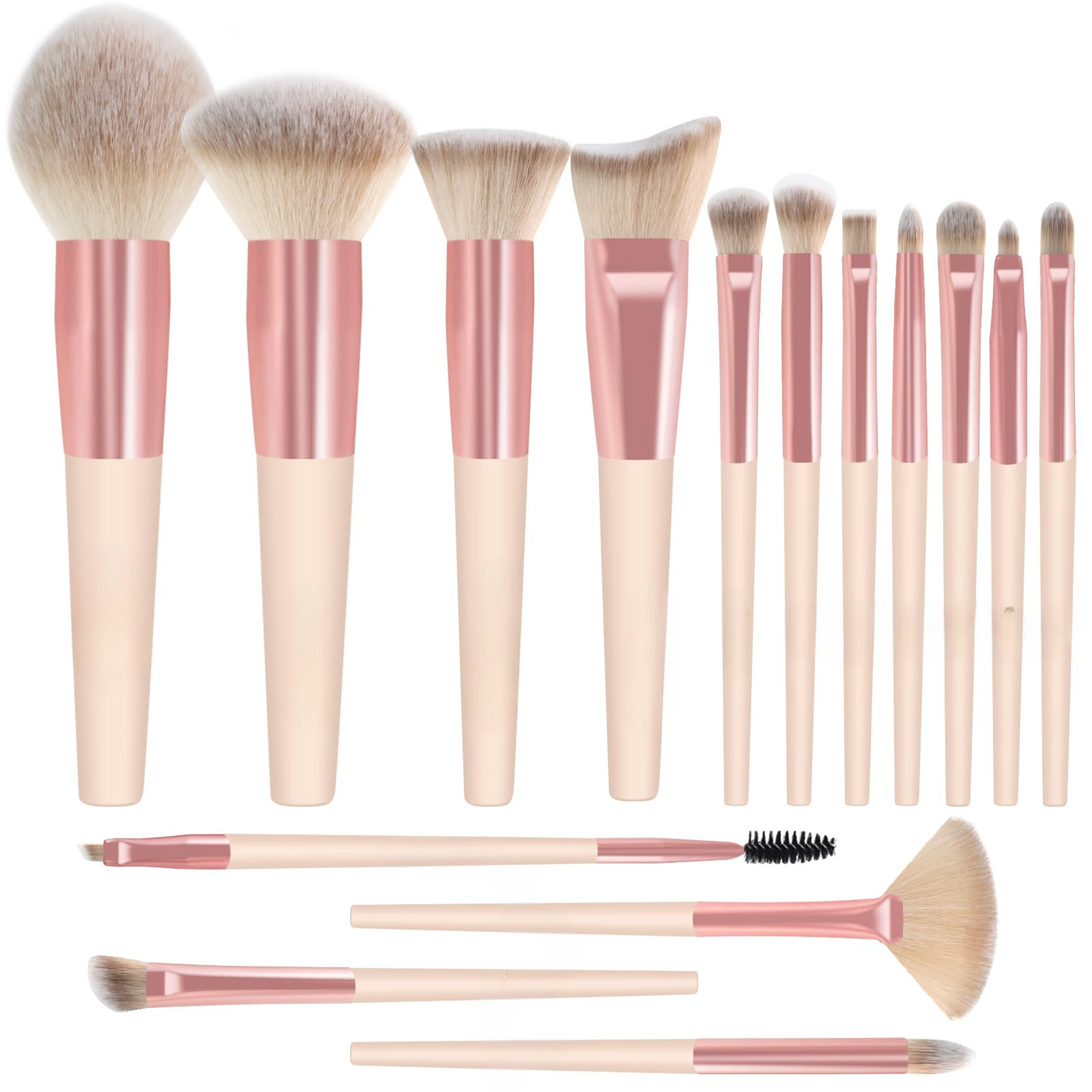 Ensemble de pinceaux de maquillage 15Pcs