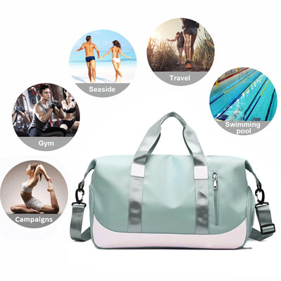 Sporttasche Reisetasche mit Schuhfach und Nassfach