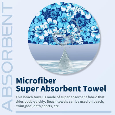 Microfiber beach towel bath towel large