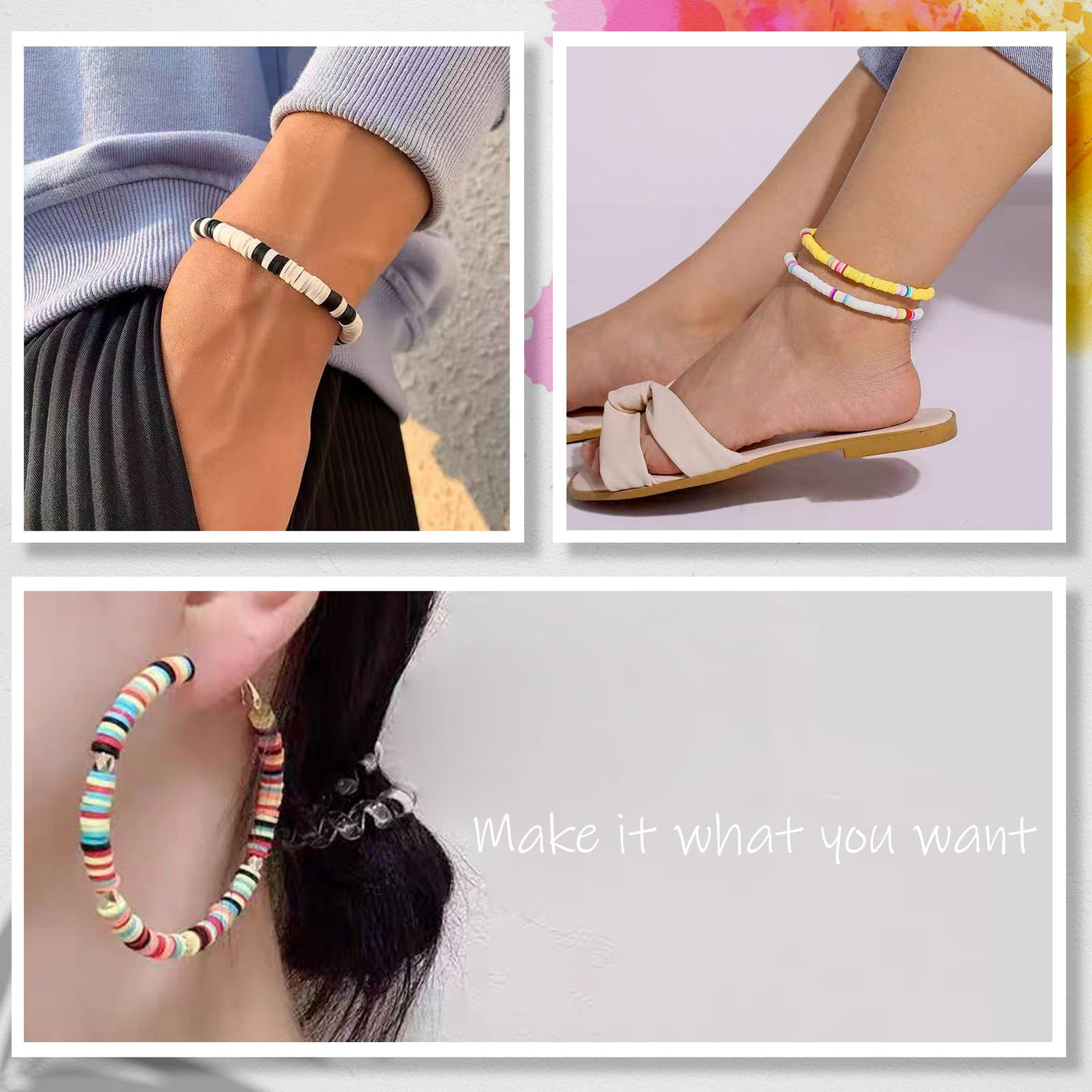 Set for Chocker, Necklace, Bracelet, Earrings, Jewelry Making DIY