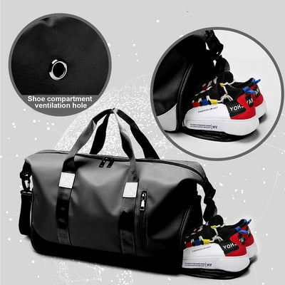 Sporttasche Reisetasche mit Schuhfach und Nassfach