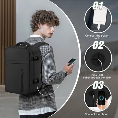 Hand Luggage Airplane Travel Backpack, Hand Luggage Backpack