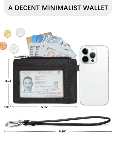 Small wallet, PU leather credit card case RFID protection wallet card case