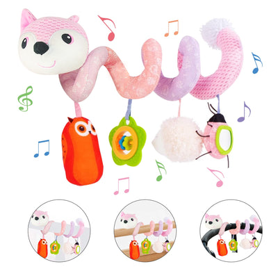 Kinderwagen Spielzeug für Babys - Spirale Kinderwagen hängen Spielzeug für Autositz & Baby mobile Kinderwagen Krippe