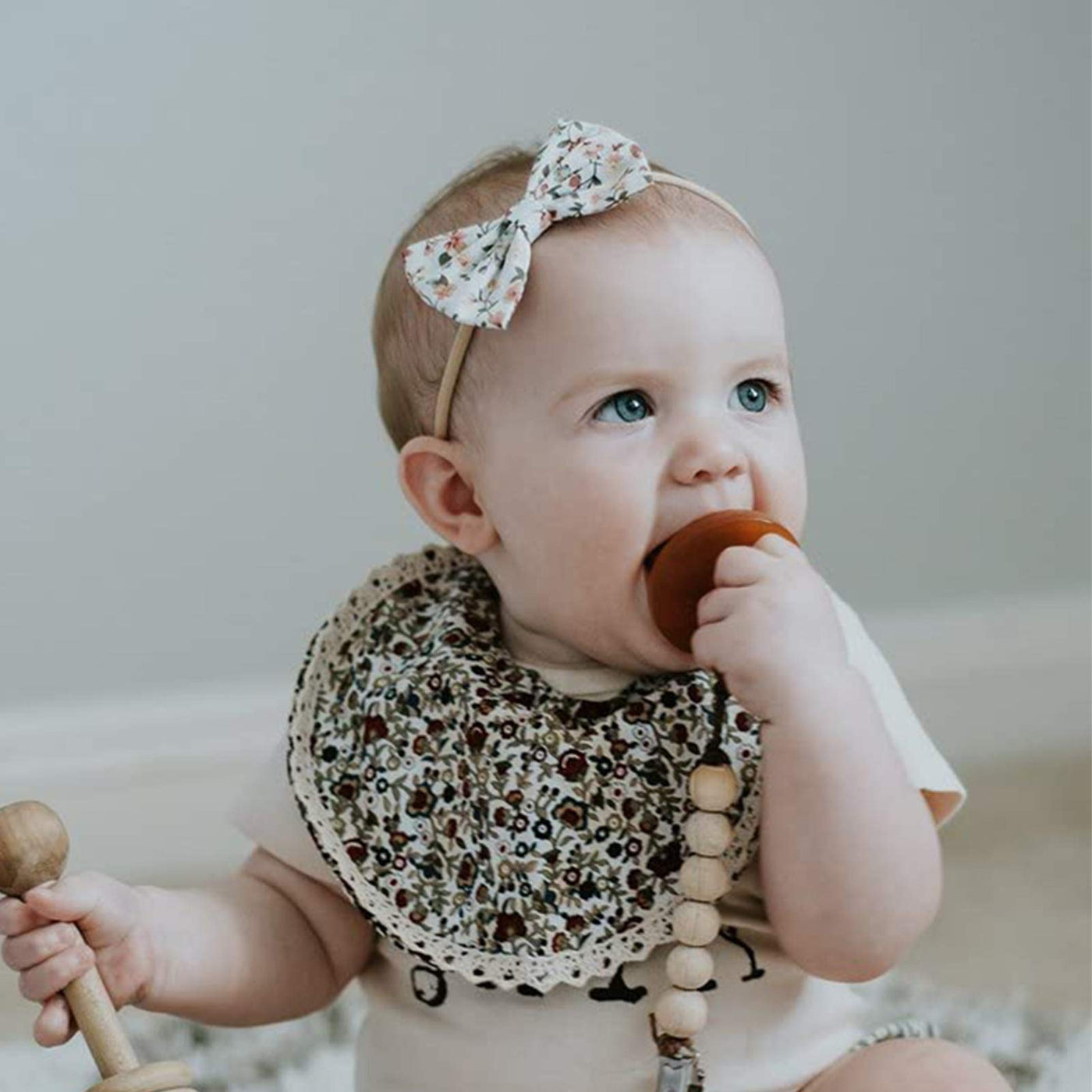 Bandeaux pour bébé Bandeau en nylon pour bébé