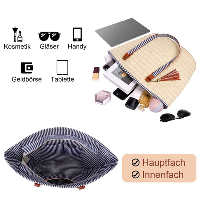 Sacs De Paille, Paille De Sac De Plage D'été