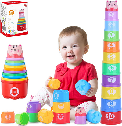 Stacking cup baby toy stacking tower baby, stacking cube