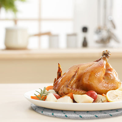 Support de Pot Chaud de Tapis de Tissage de Fil de Coton