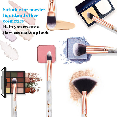 Brush Set Makeup 16 Pieces With Make-up Bag