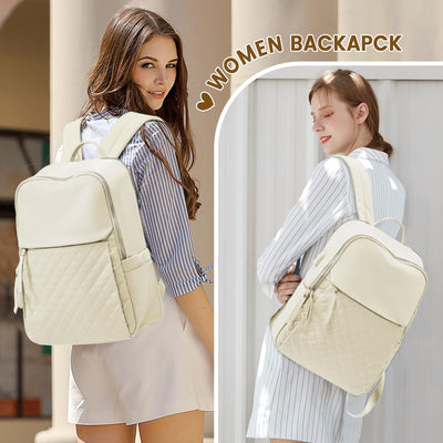 Rucksack Eleganter mittlerer Laptoprucksack Laptopfach USB-Ladeanschluss Schulrucksack Teen Rucksack Schule Wasserdichter Arbeitsrucksack