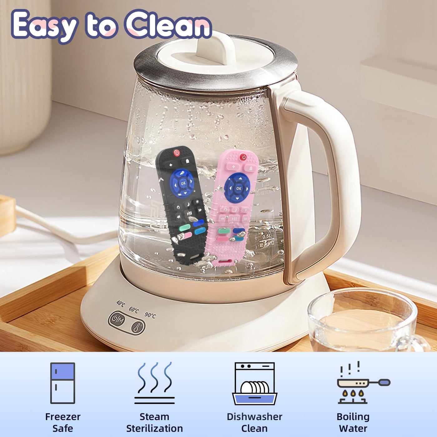 Jouet de dentition télécommande de dentition pour bébé