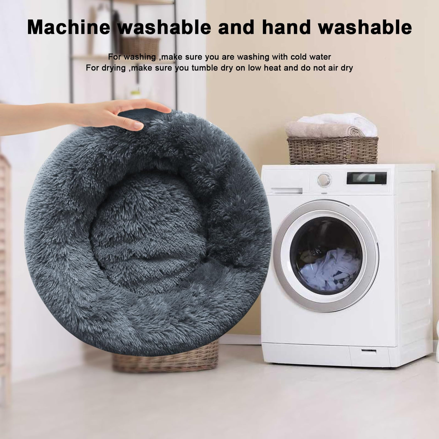 Cat Beds for Indoor Cats, Dog Bed for Small Melium Large Dogs